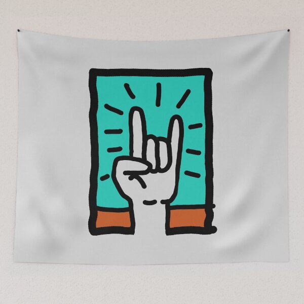 Item preview, Hand Rock And Roll designed and sold by TEOSEF.