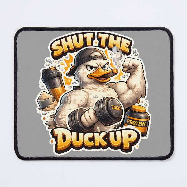 Item preview, Gym Duck designed and sold by lazygum.