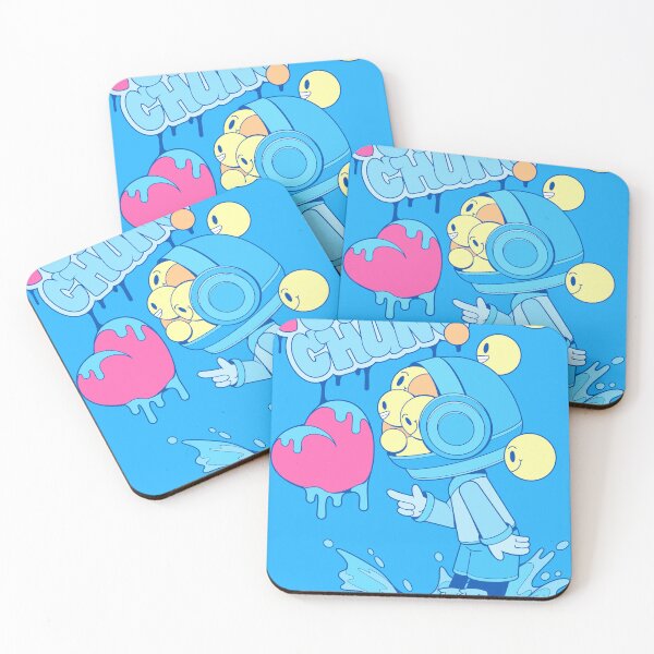 Item preview, Astronaut Character Splashing Next To Melting Heart designed and sold by Lexkon Liu's art.