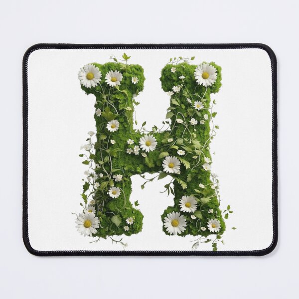 Item preview, Blooming Nature Letter H designed and sold by I-HERE.