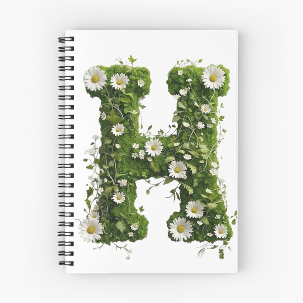 Item preview, Blooming Nature Letter H designed and sold by I-HERE.