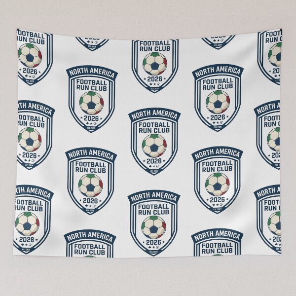 Item preview, North America 2026 Football Run Club Vintage Soccer designed and sold by PictoVibe.