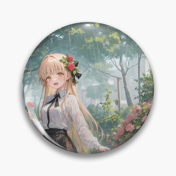 Item preview, Mahiru Shiina Angel Next Door Rose Garden Rainy Day designed and sold by MicaheHaffner.