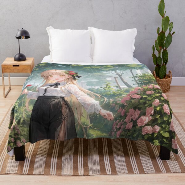 Item preview, Mahiru Shiina Angel Next Door Rose Garden Rainy Day designed and sold by MicaheHaffner.