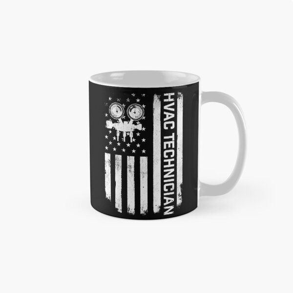 Item preview, HVAC Technician American Flag Design designed and sold by coracssnpt.