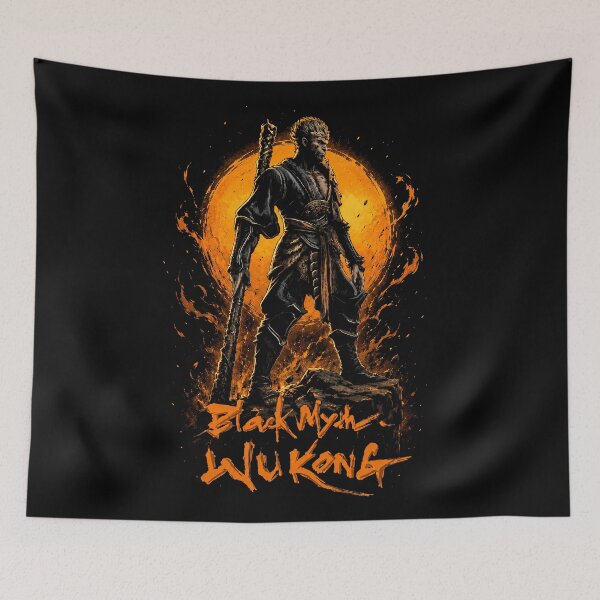 Artikelvorschau, Orange Black Myth Wukong - Kunst entworfen und verkauft von mussopizza.