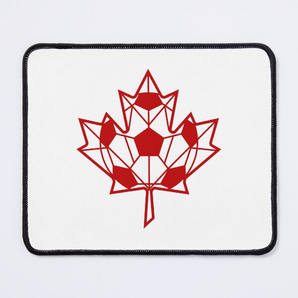 Item preview, Canada Soccer Maple Leaf Geometric Football Fan Gift designed and sold by PictoVibe.