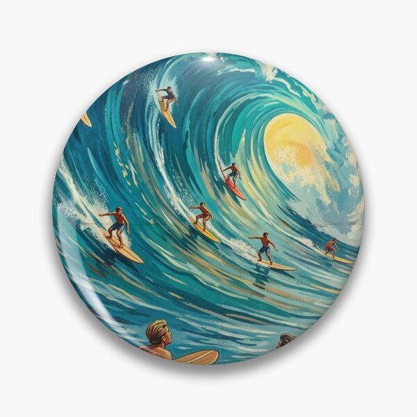 Item preview, Surfing Everything Will Kill You So Choose Something Fun - beach designed and sold by valeniezrubey.