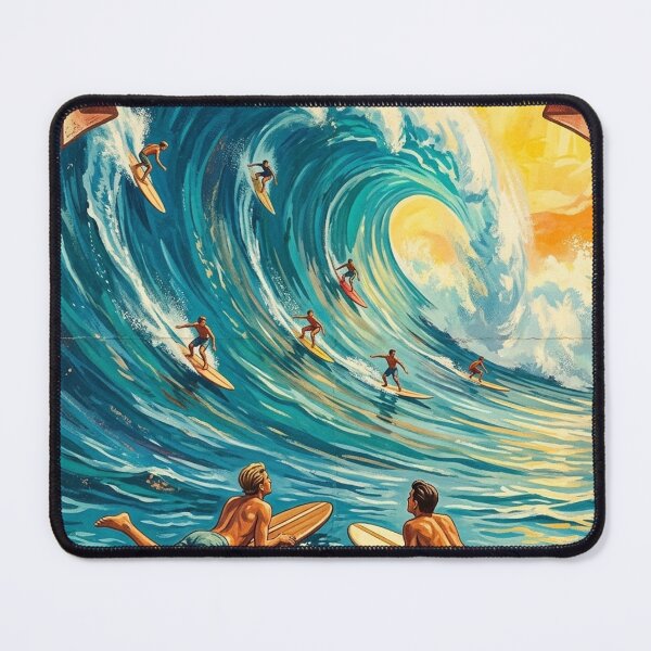 Item preview, Surfing Everything Will Kill You So Choose Something Fun - beach designed and sold by valeniezrubey.