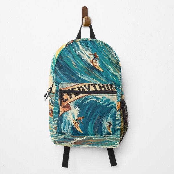 Item preview, Surfing Everything Will Kill You So Choose Something Fun - beach designed and sold by valeniezrubey.