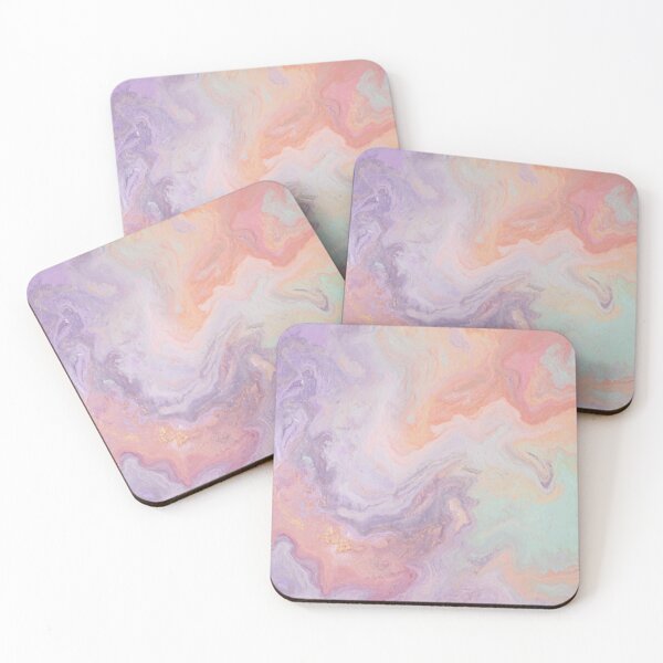 Item preview, Purple Orange Teal Marble designed and sold by SeaStarAlex.