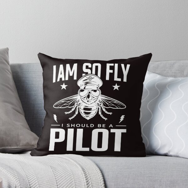 Item preview, I Am So Fly I Should Be A Pilot – Funny Aviation Humor for Travel and Flight Enthusiasts designed and sold by Magraphx.