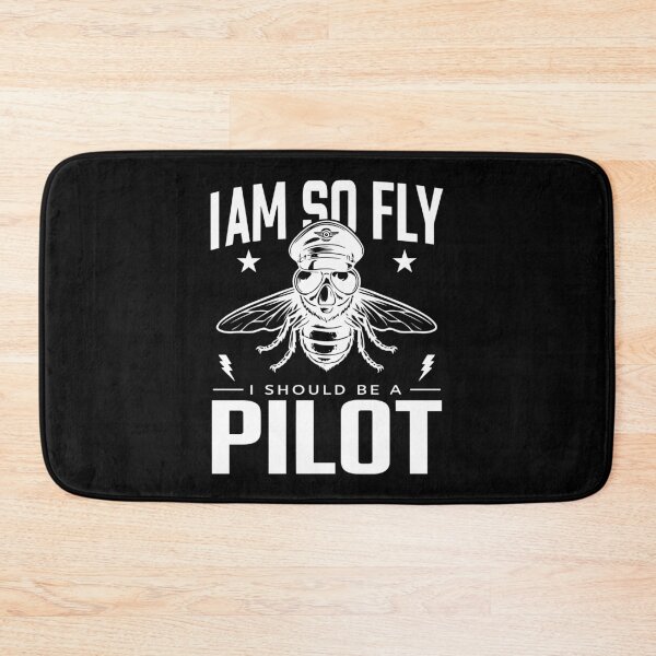 Item preview, I Am So Fly I Should Be A Pilot – Funny Aviation Humor for Travel and Flight Enthusiasts designed and sold by Magraphx.