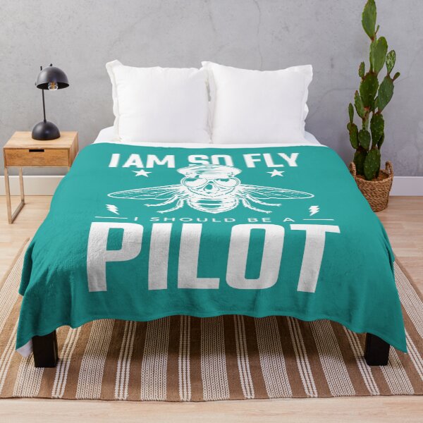 Item preview, I Am So Fly I Should Be A Pilot – Funny Aviation Humor for Travel and Flight Enthusiasts designed and sold by Magraphx.