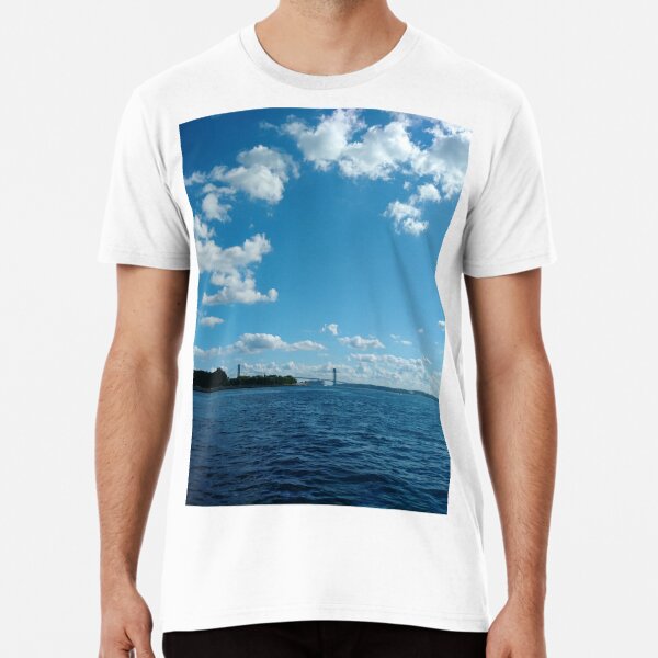 Sky, Water, #Sky, #Water, Sea, #sea Premium T-Shirt