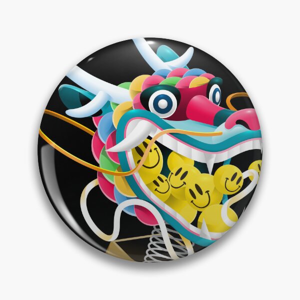 Item preview, Vibrant Dragon Jack In The Box Illustration designed and sold by Lexkon Liu's art.