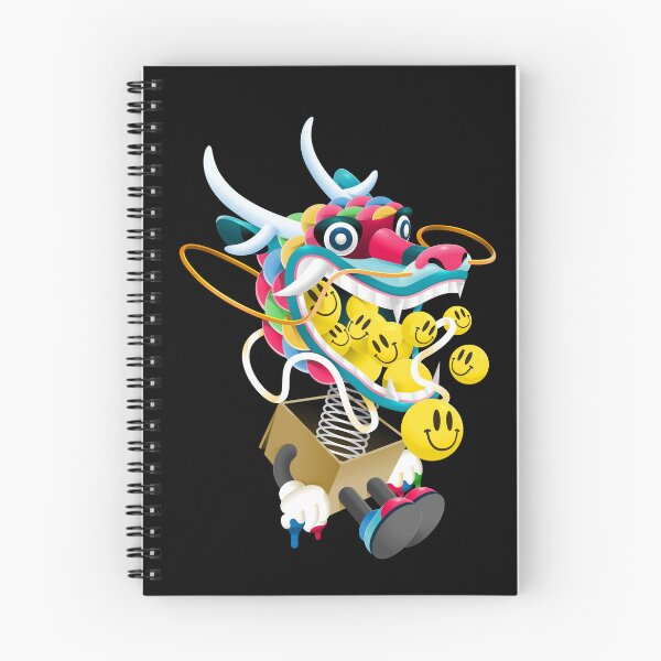 Item preview, Vibrant Dragon Jack In The Box Illustration designed and sold by Lexkon Liu's art.