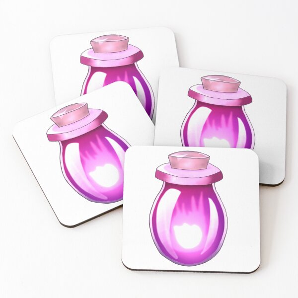 Aperçu de l'œuvre Flacon de potion rose fantastique créée et vendue par CanvasCharms.