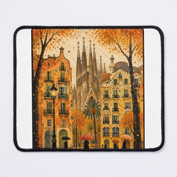 Item preview, Barcelona in autumn designed and sold by blankshirt.