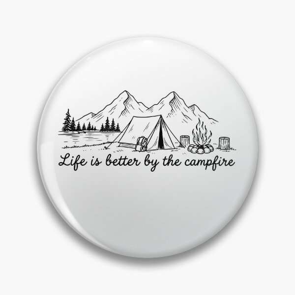 Item preview, Life Is Better By The Campfire designed and sold by Home-Crea-Abode.