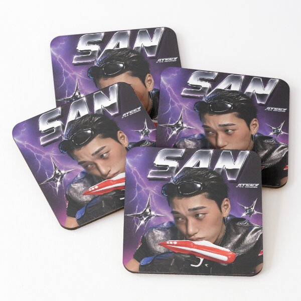 Item preview, SAN ATEEZ KPOP designed and sold by SilkPajamas.