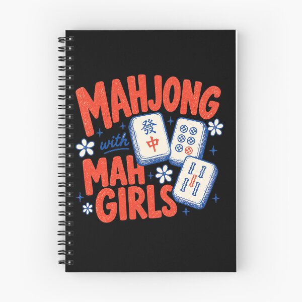 Item preview, Mahjong with Mah Girls, Mahjong Social Club, Funny Mahj designed and sold by PastelWingg.
