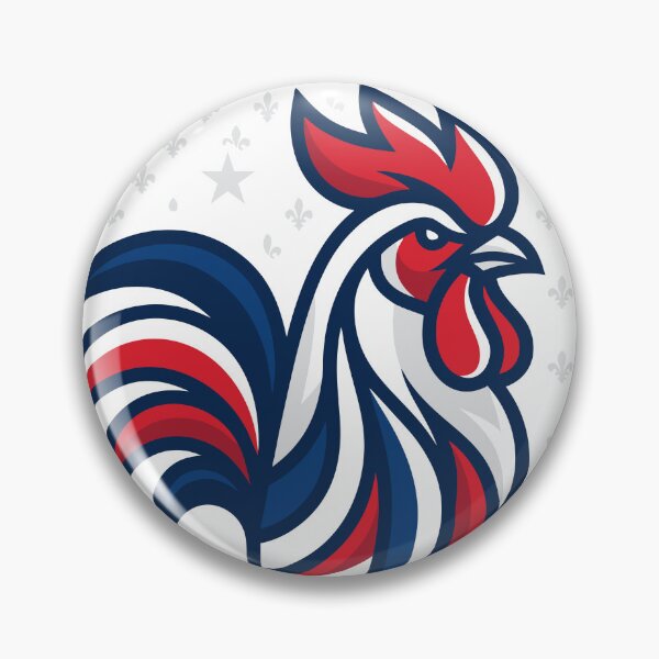 Item preview, Gallic Rooster France Emblem designed and sold by PixorStudio.
