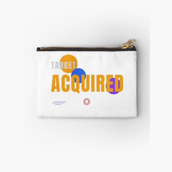 Item preview, Target Acquired – Modern Tech Typography Design designed and sold by HeartAndArtShop.