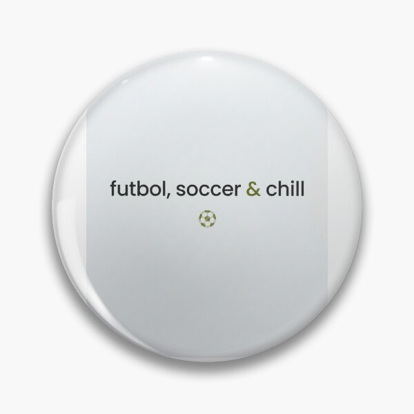 Item preview, Futbol Soccer And Chill Minimalist Sports Lover Gift designed and sold by PictoVibe.