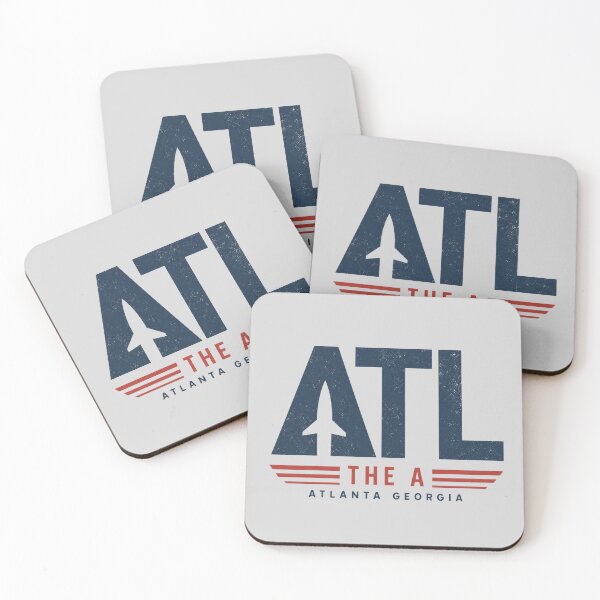 Item preview, ATL Retro Aviation Travel Code - Vintage Distressed Style designed and sold by SimplyJasper.
