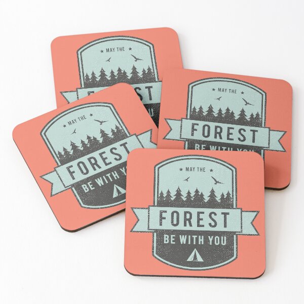Item preview, May The Forest Be With You, Funny camping designed and sold by PastelWingg.