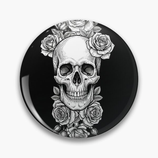Item preview, Skull and Roses designed and sold by Vexorask.