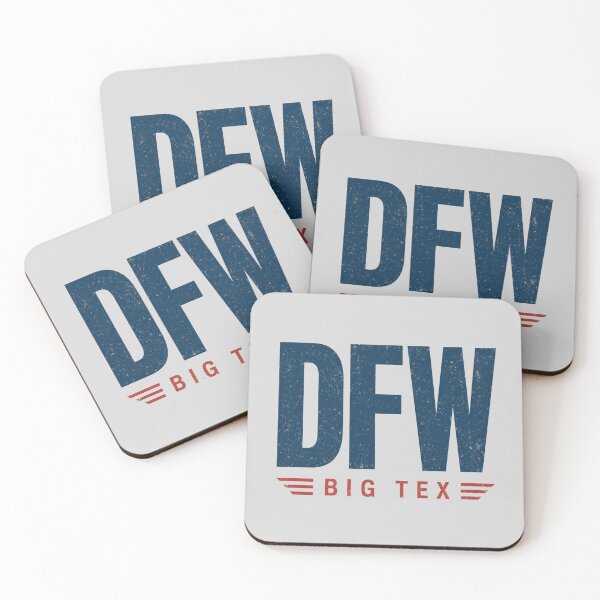Item preview, DFW Retro Aviation Travel Code - Vintage Distressed Style designed and sold by SimplyJasper.