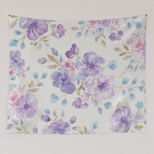 Item preview,  Soft Purple Flowers  designed and sold by SeaStarAlex.