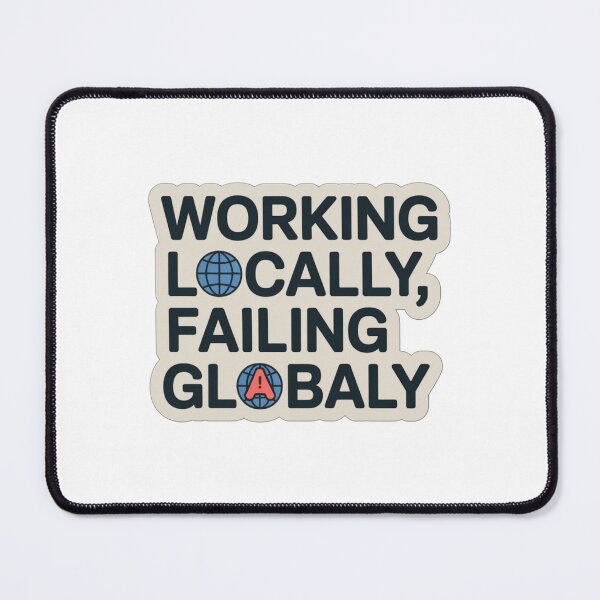 Item preview, Working Locally, Failing Globally designed and sold by CtrlZHumor.
