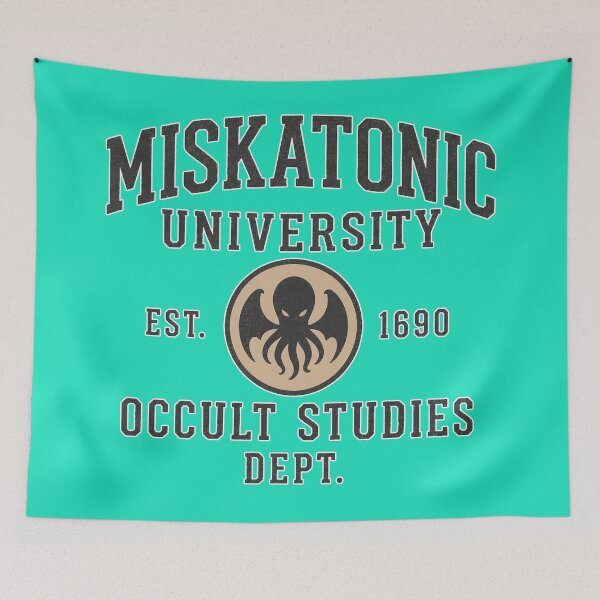 Item preview, Miskatonic University, Lovecraftian Horror, Cthulhu Mythos designed and sold by PastelWingg.
