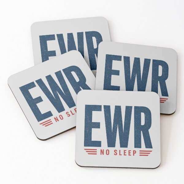 Item preview, EWR Retro Aviation Travel Code - Vintage Distressed Style designed and sold by SimplyJasper.