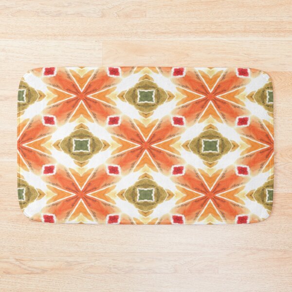 Item preview, Orange Lime Crush Pattern designed and sold by Shy Fractal Designs.