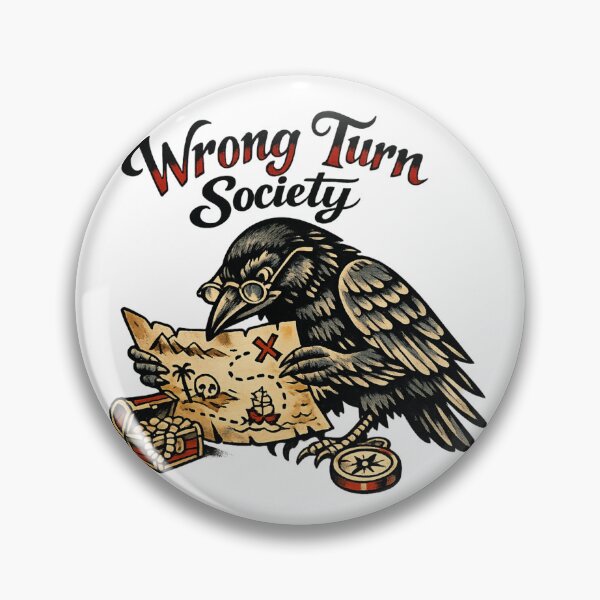 Item preview, Wrong Turn Society Raven Adventure Vintage  designed and sold by Dreamy fantasy design.
