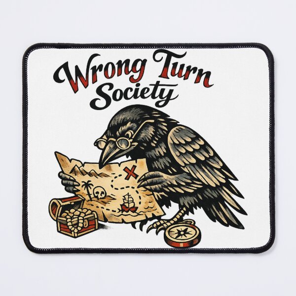 Item preview, Wrong Turn Society Raven Adventure Vintage designed and sold by Dreamy fantasy design.