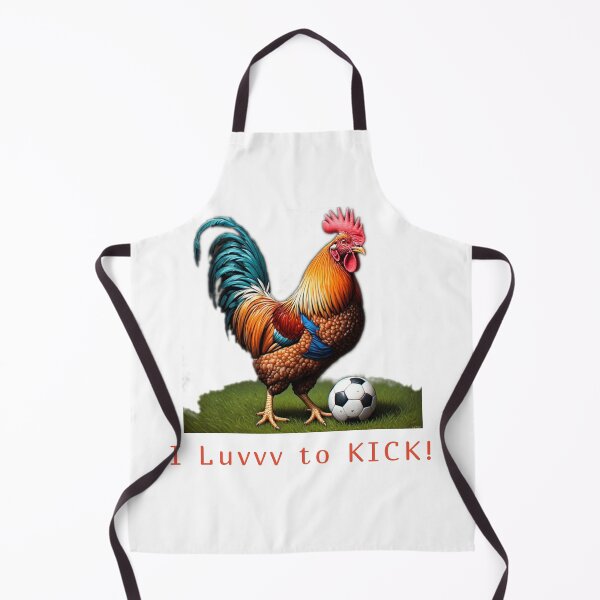 Item preview, I Luvvv to KICK. a funny soccer gift, for the soccer fans and animal lovers designed and sold by PiperParrot.