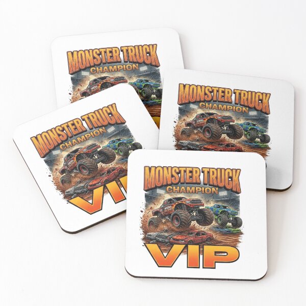 Item preview, MONSTER TRUCK CHAMPION VIP T-SHIRT/monster truck kids, designed and sold by NinaCreator.
