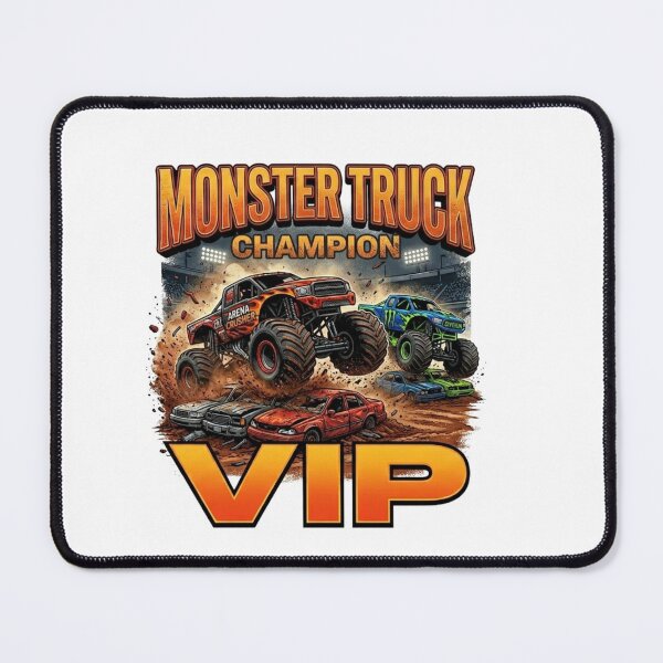 Item preview, MONSTER TRUCK CHAMPION VIP T-SHIRT/monster truck kids, designed and sold by NinaCreator.