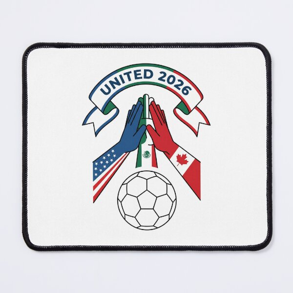 Item preview, United 2026 Three Nations One Game Soccer Unity designed and sold by PictoVibe.