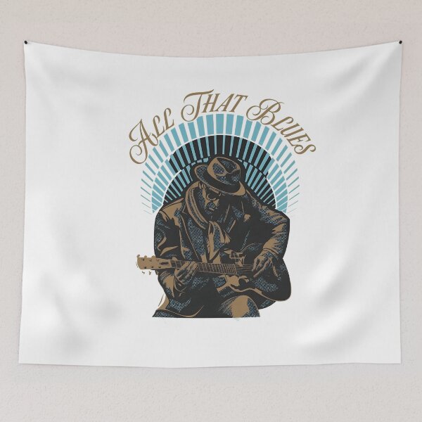 Item preview, Soulful Musician All That Blues  designed and sold by HumorInHues.