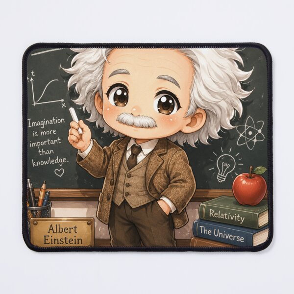 Item preview, Chibi Albert Einstein | Cute Scientist Cartoon designed and sold by YumiStories Shop.