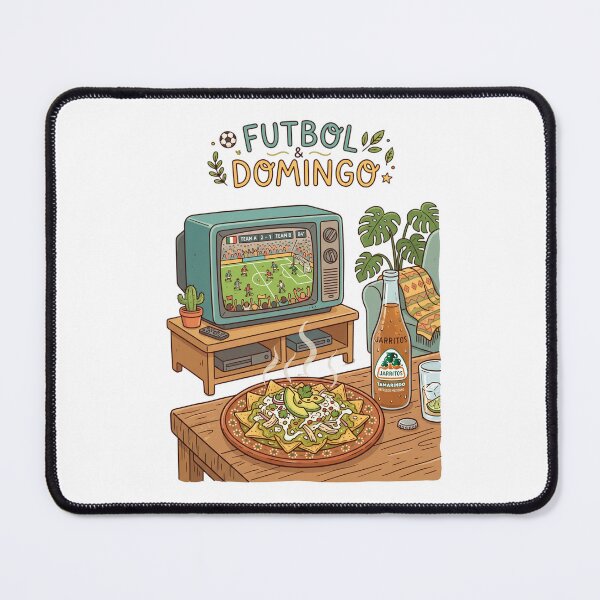 Item preview, Futbol Y Domingo Lazy Mexican Matchday Brunch Gift designed and sold by PictoVibe.