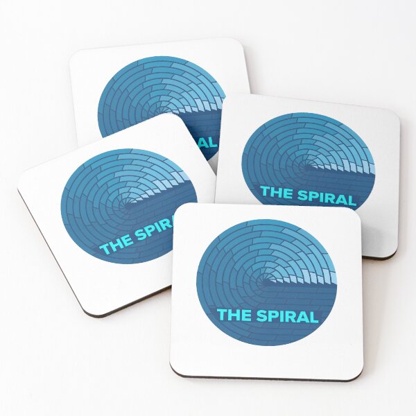 Item preview, Abstract Blue Circular Tiling Design designed and sold by HumorInHues.