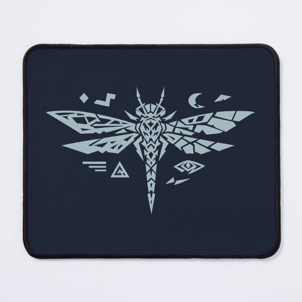 Item preview, Geometric Dragonfly Tribal Design - Cyberpunk Insect Art - Futuristic Gothic Vector Graphic designed and sold by JonelCrafts.