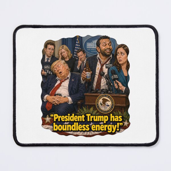 Item preview, Political Satire Prints Featuring Sleepy Donald Trump Humor designed and sold by PinUpPizzazz.